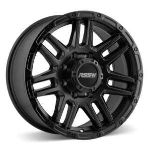 RSSW – Blitz – Black – 16″x7.5″ 10mm – All weather Wheels – AGM689BSB